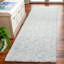 Fredi Abstract Hand Tufted Wool/Cotton Area Rug in Light Blue/Ivory-33845416