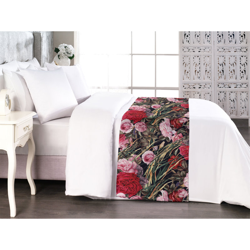 Foulard Ambesonne Meadow Bed, Très grand lit