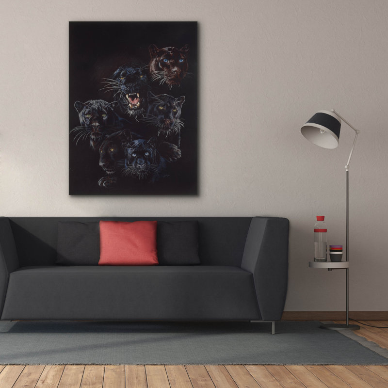 "Onyx" par Barbara Keith, H 54 po x l 40 po x P 1,5 po