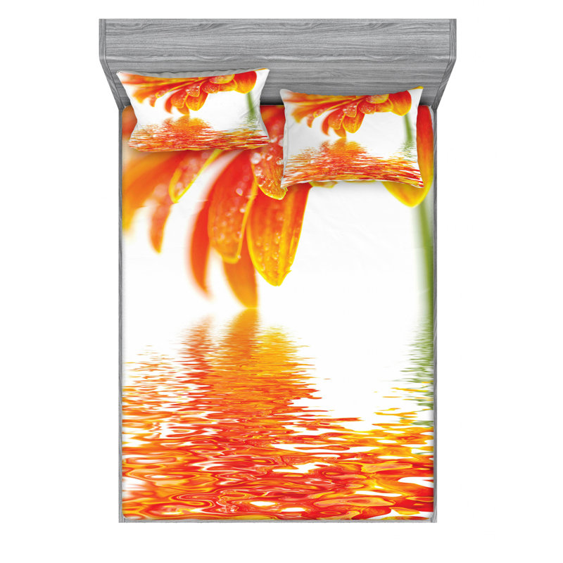 Microfiber Sheet Set, Full Sheet Set with 2 Pillowcases