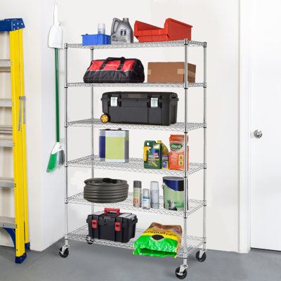 Mikkelsen 48 " W Adjustable Shelving Unit