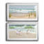 Joyaux de surf - ensemble de 2 peintures encadrées-1091977166-1091977153