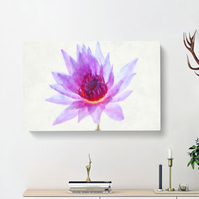 Water Lily - Wrapped Canvas