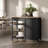 Domenique Solid Wood Top Kitchen Cart-882127542