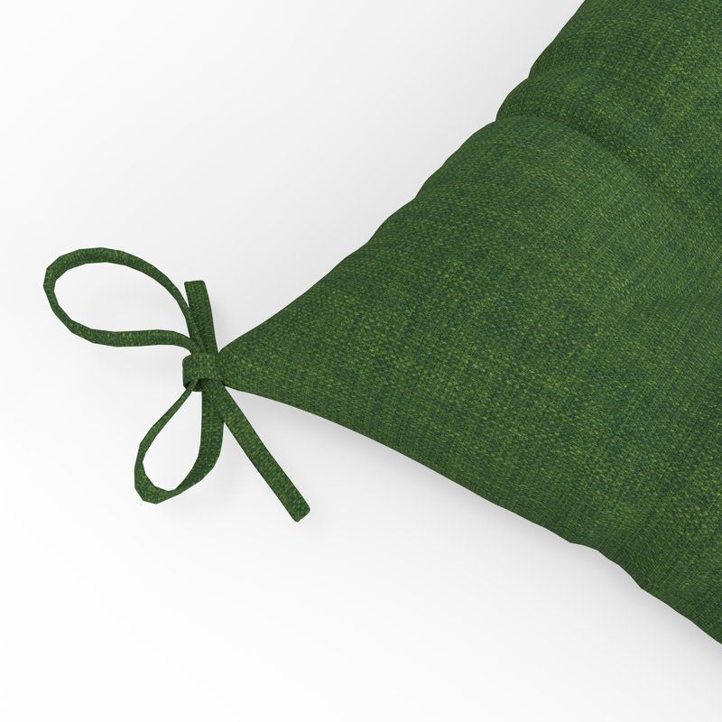 Coussin de chaise Ebern Designs, Vert foncé
