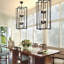 8 - Light Dimmable Lantern Geometric Chandelier-655485354