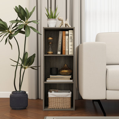  Luder Reversible Color Open Shelf Bookcase