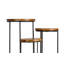 Solid Wood Nesting End Table