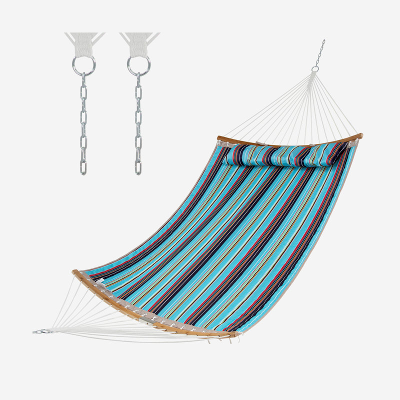 Allyonna Outdoor Double Classic Hammock, Blue