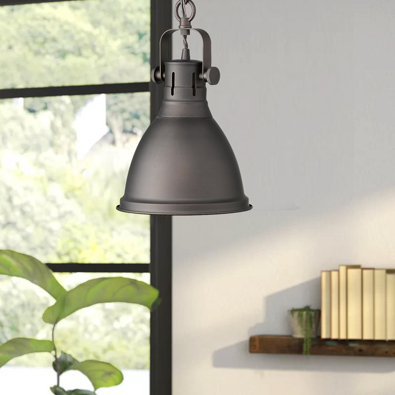 Luminaire suspendu en dome à 1 lumière