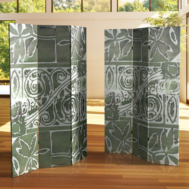 Ravello 3 Panel Room Divider, Gold