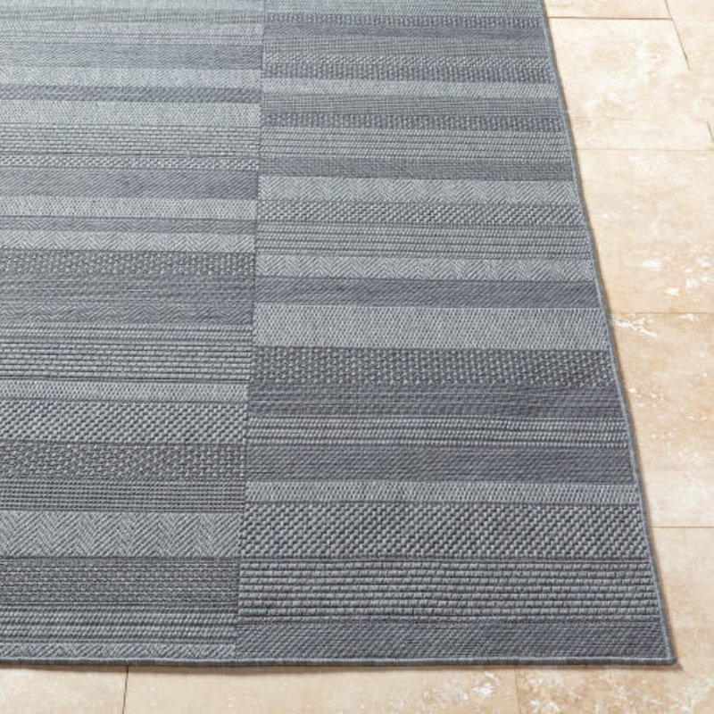 Five O'clock Somewhere Machine Woven Rug, Rectangle 6'7" x 9'