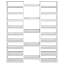 Armoire de rangement à 14 compartiments pour chaussures