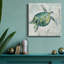 Tortue de verre de mer I - impression sur toile tendue-2086830651