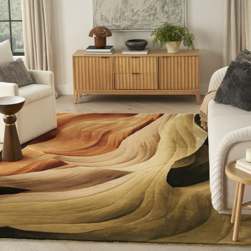 Tapis abstrait, Rectangle 9 pi 9 po x 13 pi 9 po