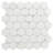 Eterna Hexx 2" x 2" Glass Mosaic Floor and Wall Tile-98413720
