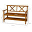 Gouverneur Plastic Park Bench Park Bench