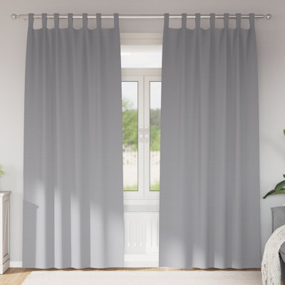 Curtains With Curtains 2 Pcs Polyester