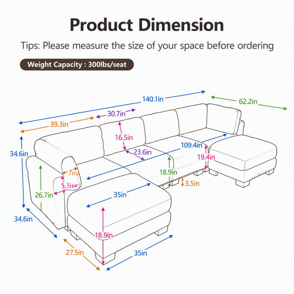 Dimensions du produit