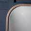 Melendy Metal Flat Floor Mirror