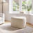 Pebble-Shaped Triangular Corner Storage Ottoman with Upholstered Seat for Small Spaces-1816831075