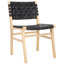 Chaise d'appoint en cuir Alston-1281083734