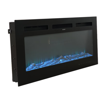 Gwenaelle Black Fireplace