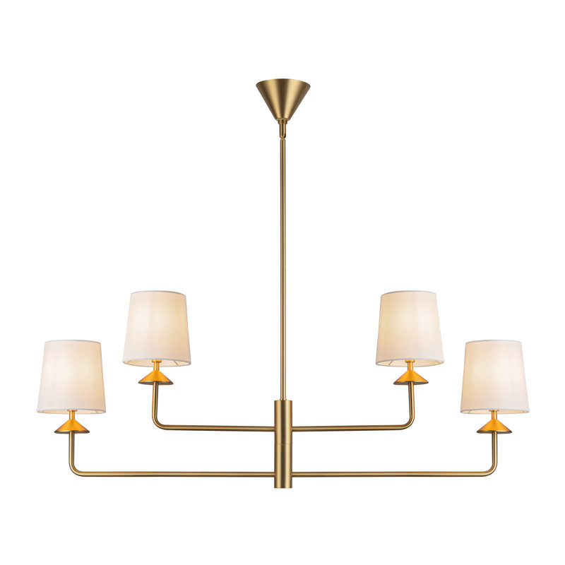 Bridgette 45-In Chandelier, Gold