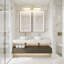 Meuble-lavabo 1 lumière Briden en chrome-776451046