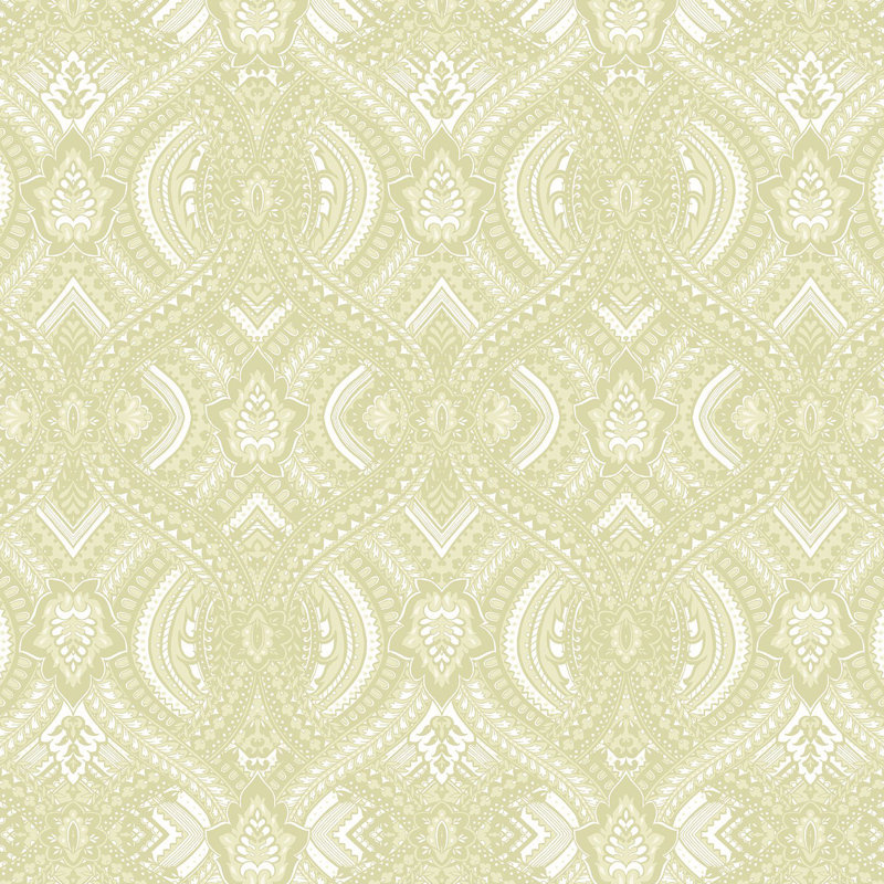 10m x 50cm Matte Wallpaper Roll, Green