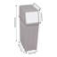 Poubelle 8 gallons avec couvercle-102597158
