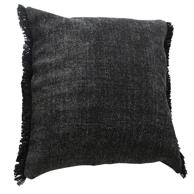 Reversible Pillow Insert, Jet Black