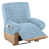 100 % polyester bleu est en rupture de stock