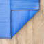 Tapis contemporain en polypropylène bleu Kristofer-1004150636