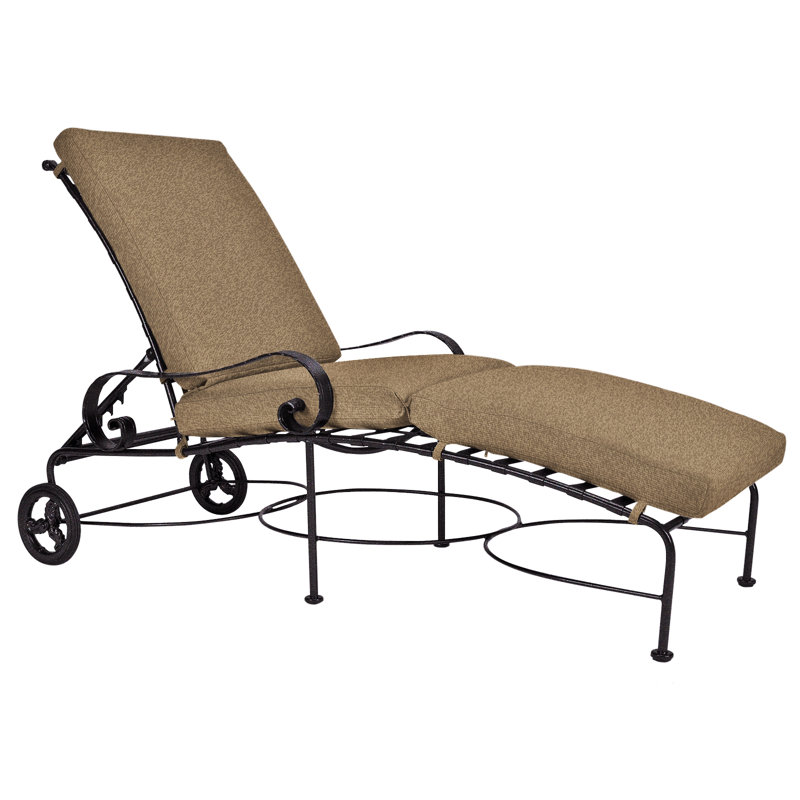Classico-W Outdoor Chaise Lounge, Graphite, Sash Denim