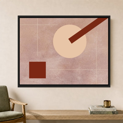 Lune moderne par SD graphiques Studio - impression sur toile
