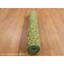 Tapis de couloir vert en laine noué à la main 4 pi 1 po x 11 pi 8 po 648CAF3CD53947EDAF5B6C2DB6F6D03E
