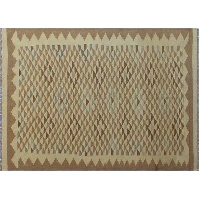 Benge Wool Geometric Indoor Rug