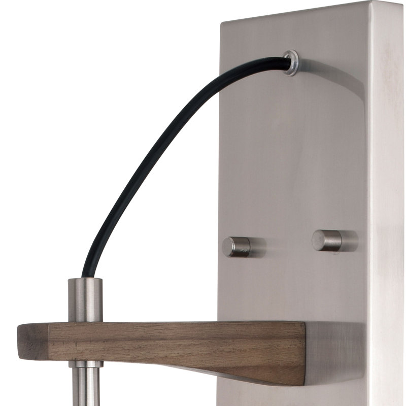 Alva Steel Armed Sconce