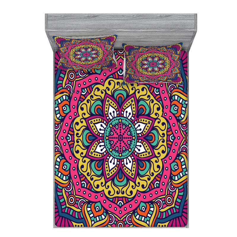 Microfiber Sheet Set, Full Sheet Set with Fitted Sheet
