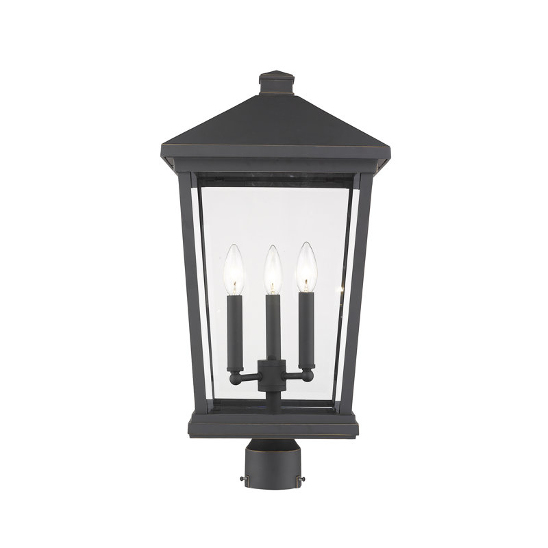 Luminaire suspendu à 3 lumières Bourke, Bronze huilé