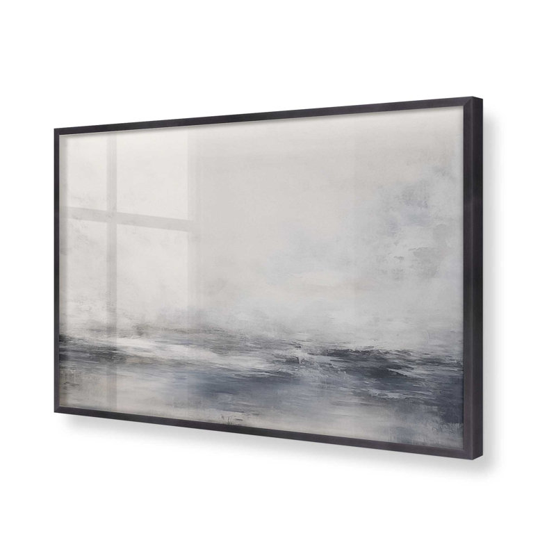 Wistful Tides I, Cadre photo simple en zinc vieilli, H 12,25 po x l 15,25 po