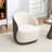 Stith Velvet Upholstered Swivel Barrel Chair-377983957