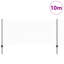 Fence with Post Segment Outdoor Barrier Garden Terrace Divider Boundary-1443256872-1443256877