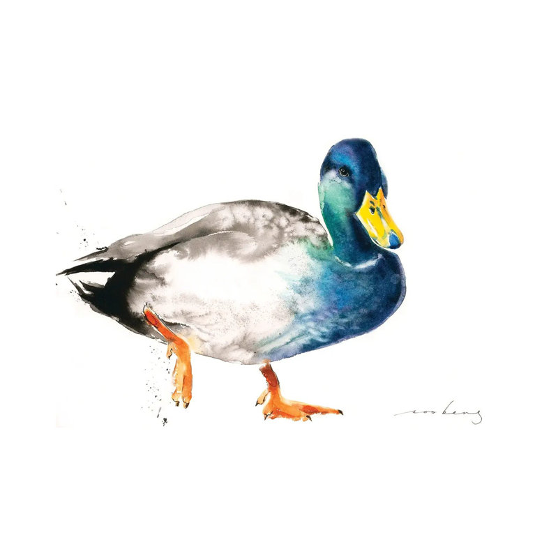 Duckie by Soo Beng Lim - Wrapped Canvas Print, 30.48 cm H x 45.72 cm W