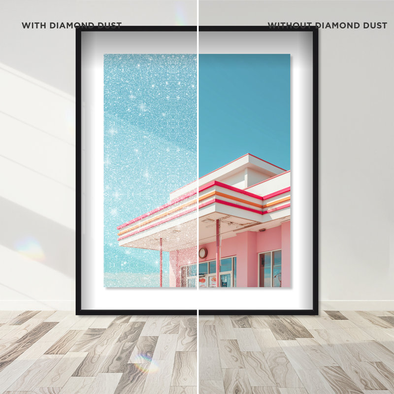 Linear Symmetry II Framed Graphic Art, 21.5"H x 17.5"W, Black Shadowbox