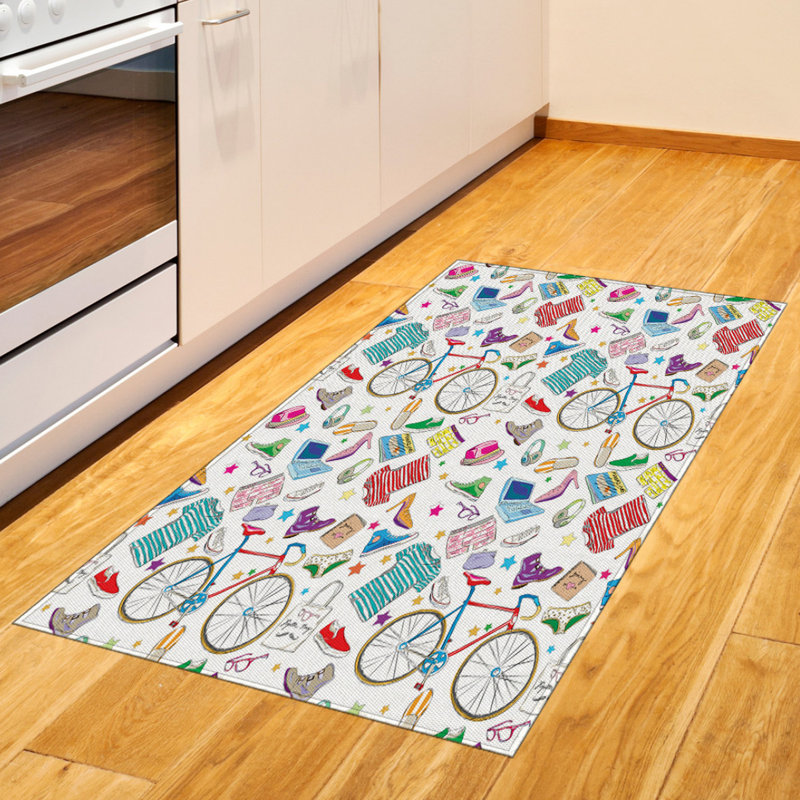 Indie High Density Long Fiber Poly Threads Decorative Area Rug Carpet, Rectangle 2'7" x 5'