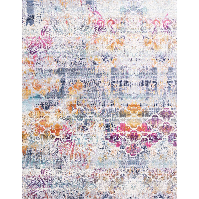 Abstract Indoor Rug, Rectangle 9' x 12'