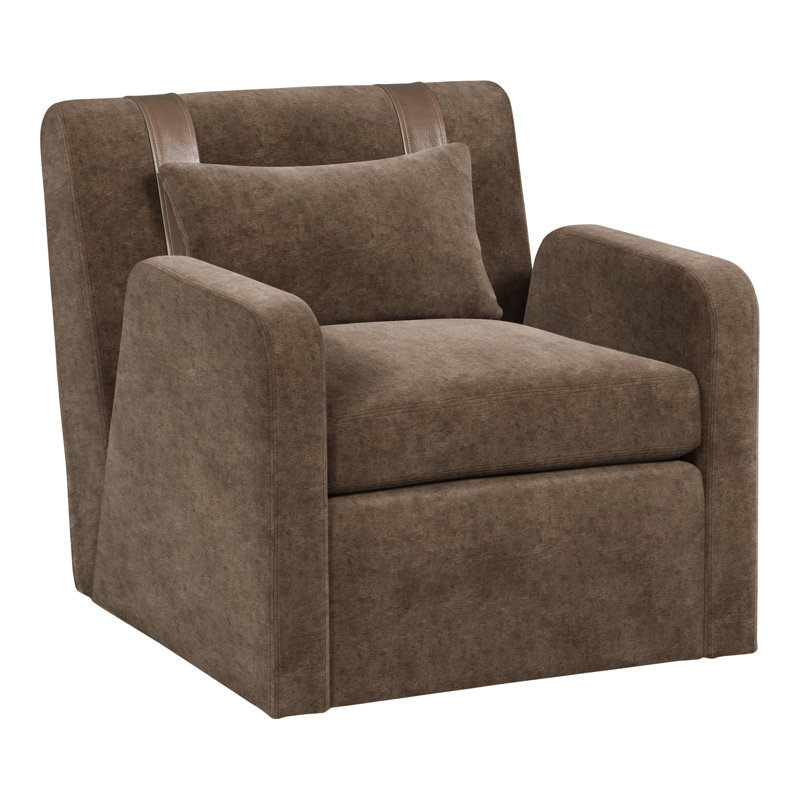 Colvin Swivel Armchair, Nadia Earth
