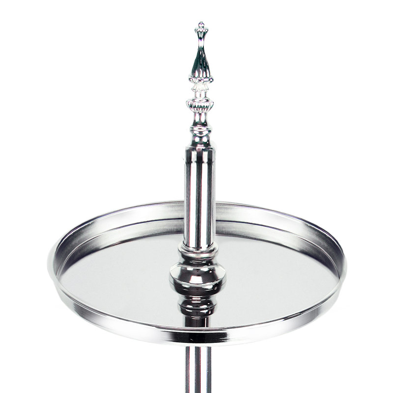 Présentoir à gâteaux classique Geddie, Argent
